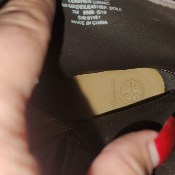 Tory Burch Miller 45MM Heel Bootie Shoes (Dark Brown ) NEW WITH TAGS - Picture 6 of 8